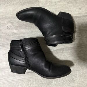 Madden Girl Leather Booties